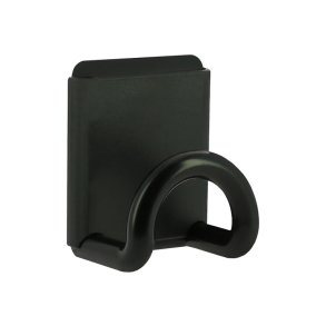 Unilux Magnetisk Fil krog - sort stl med 1 krog - Breevne op til 12 kg