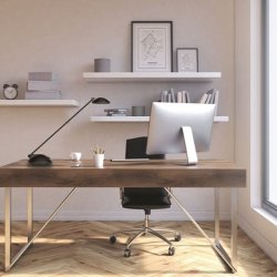 Unilux Skrivebordslampe Joker - Sort LED kontorlampe