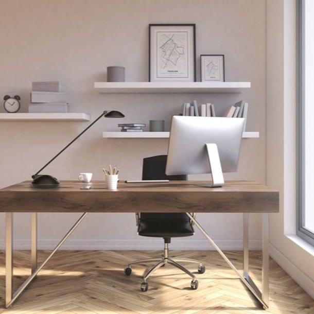 Unilux Skrivebordslampe Joker - Sort LED kontorlampe