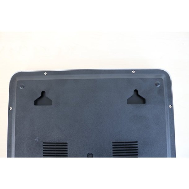 Unilux Flo LED Clock 28cm - Digitalt vgur/Bordur i sort