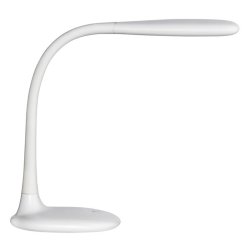 Unilux bordlampe Lucy - Hvid dmpbar LED kontorlampe - justerbare farvetemperaturer