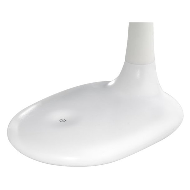 Unilux bordlampe Lucy - Hvid dmpbar LED kontorlampe - justerbare farvetemperaturer