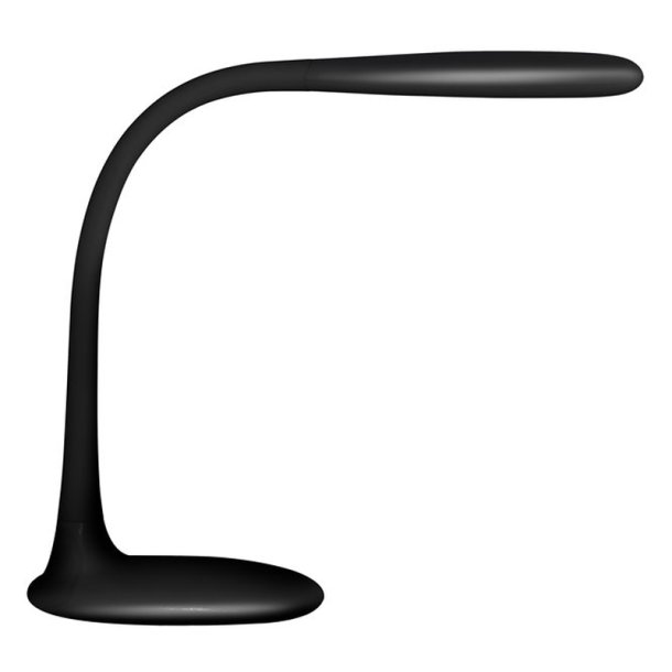 Unilux bordlampe Lucy - Sort dmbar LED kontorlampe - justerbare farvetemperaturer