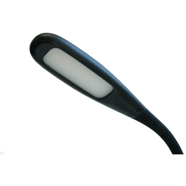 Unilux bordlampe Lucy - Sort dmpbar LED kontorlampe - justerbare farvetemperaturer