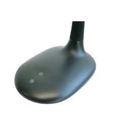 Unilux bordlampe Lucy - Sort dmpbar LED kontorlampe - justerbare farvetemperaturer