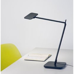 Unilux arkitektlampe Magic - Sort LED kontorlampe