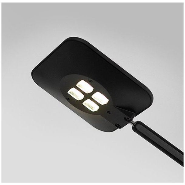Unilux arkitektlampe Magic - Sort LED kontorlampe