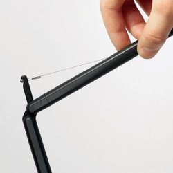 Unilux arkitektlampe Magic - Sort LED kontorlampe