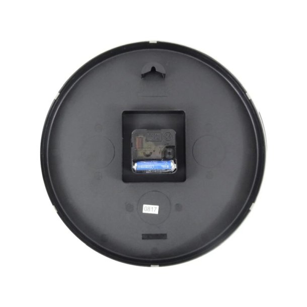 Unilux Pop Silent Clock 30,5cm - Analog vgur med grn ramme