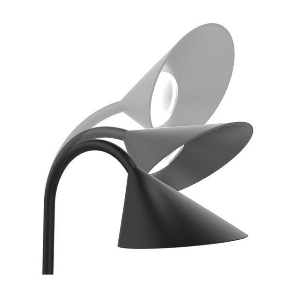 Unilux Skrivebordslampe Sol - Sort LED kontorlampe