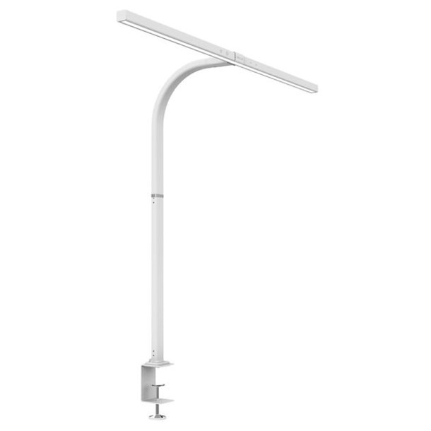 Unilux Skrivebordslampe Strata<br>Hvid dmpbar LED kontorlampe