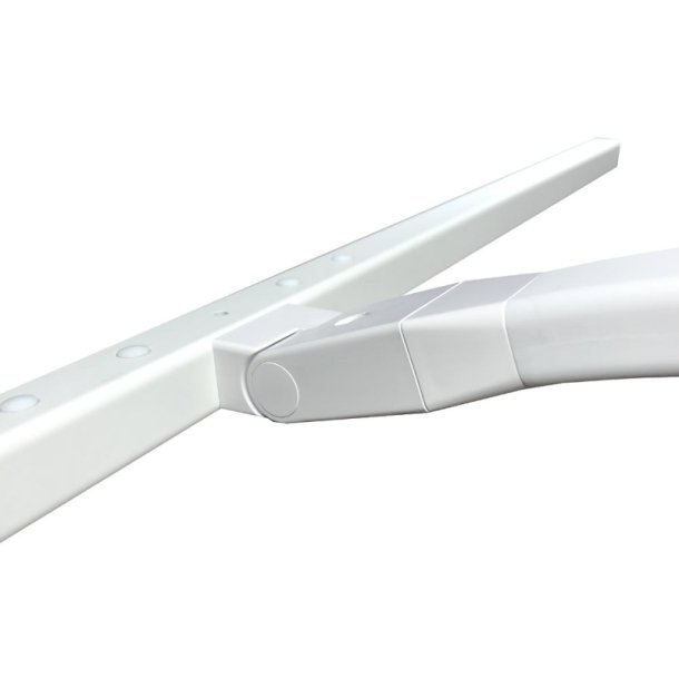 Unilux Skrivebordslampe Strata - Hvid dmpbar LED kontorlampe