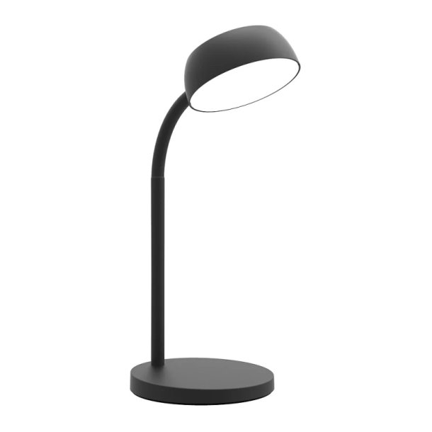 Unilux Skrivebordslampe Tamy - Sort LED kontorlampe