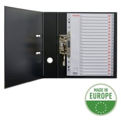 Esselte A4 Register - Kraftig pp - 1-20 - med pile-design - gr