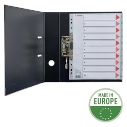 Esselte A4 maxi Register - Kraftig pp - 1-10 - gr