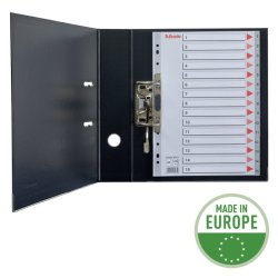 Esselte A4 Register - Kraftig pp - 1-15 - med pile-design - gr
