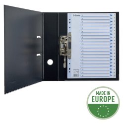 Esselte Register PP A4 1-20 hvid Kraftig hvid PP-folie - forstrket hulkanten - Pile-design.