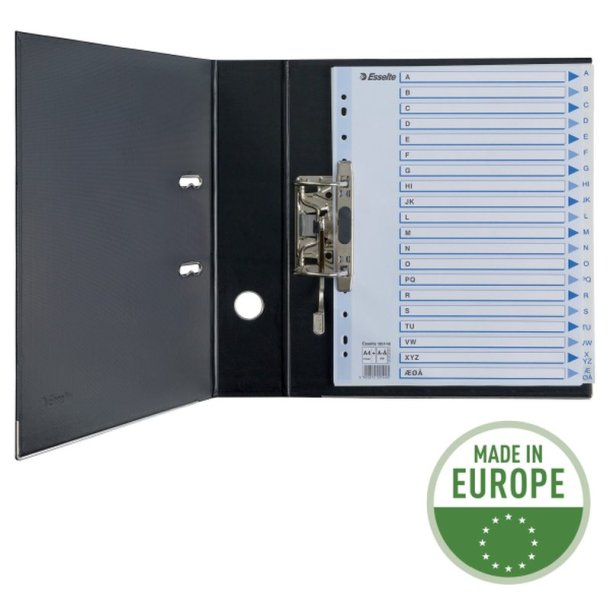 Esselte A4 Maxi Register - PP - hvid