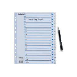 Esselte A4 Maxi Register - PP - hvid