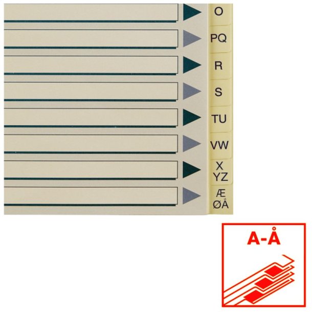 Esselte A4 Maxi Register - PP - hvid