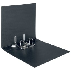 Leitz A4 Brevordner 180&deg; - 100 % genbrugskarton - 50mm - sort