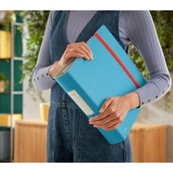 Leitz Cosy Active A4 Brevordner - buet - PP - 82 mm - bl
