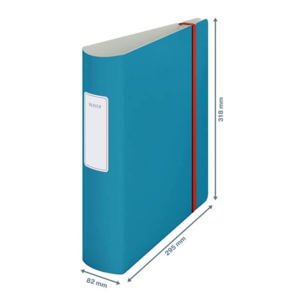 Leitz Cosy Active A4 Brevordner - buet - PP - 82 mm - bl