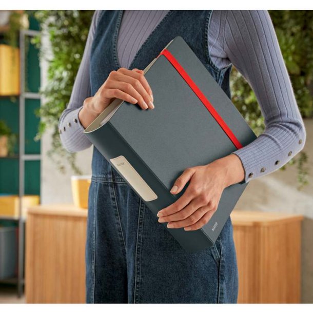 Leitz Cosy Active A4 Brevordner - buet - PP - 82 mm - gr