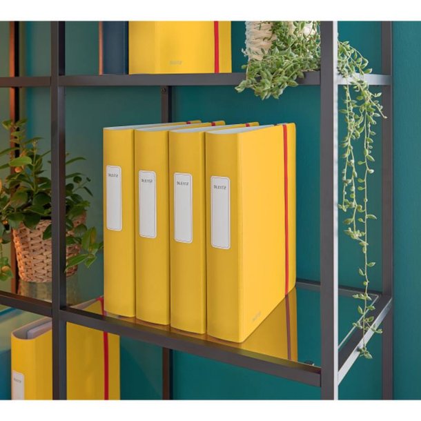 Leitz Cosy Active A4 Brevordner - buet - PP - 65 mm - gul