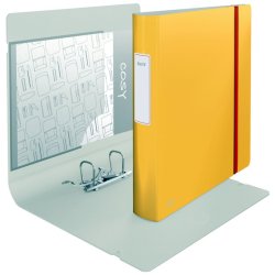 Leitz Cosy Active A4 Brevordner - buet - PP - 65 mm - gul