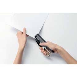 Rapid Hftetang Supreme S51 i sort - til 15 ark