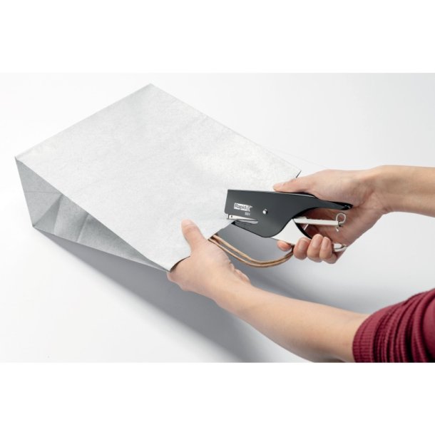 Rapid Hftetang Supreme S51 i sort - til 15 ark