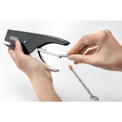 Rapid Hftetang Supreme S51 i sort - til 15 ark