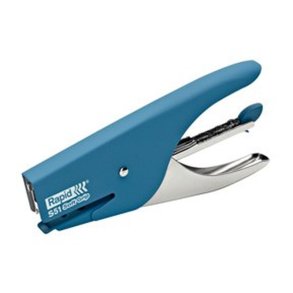 Rapid Hftetang Supreme S51 i bl - til 15 ark - Softgrip