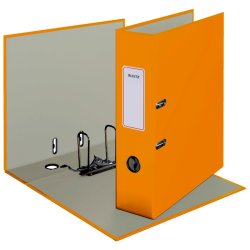 Leitz A4 Brevordner Cosy 180&deg; - Soft Touch - PP - 80mm - gul