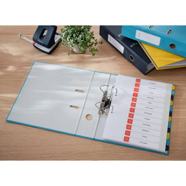 Leitz A4 Brevordner Cosy 180&deg; - Soft Touch - PP - 80mm - bl