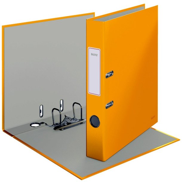 Leitz A4 Brevordner Cosy 180&deg; - Soft Touch - PP - 50mm - gul