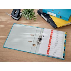 Leitz A4 Brevordner Cosy 180&deg; - Soft Touch - PP - 50mm - bl