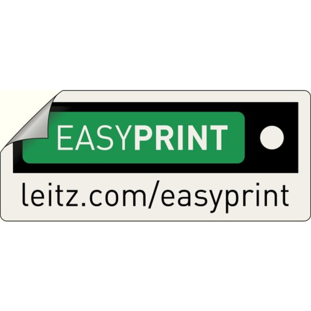 Leitz A4+ Register - printbar - PP - 1-20 - hvid/sort