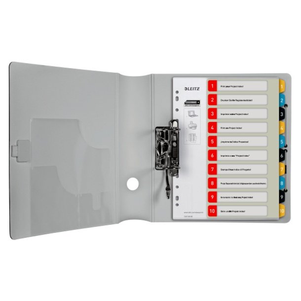 Leitz A4+ Register - printbar - PP - 1-10 - Cosy - farver