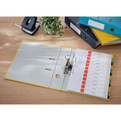 Leitz A4+ Register - printbar - PP - 1-12 - Cosy - farver