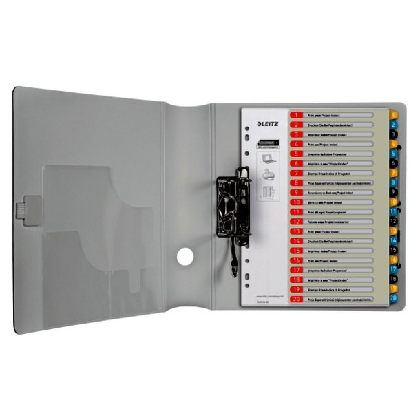 Leitz A4+ Register - printbar - PP - 1-20 - Cosy - farver