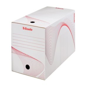 Esselte Arkivske - 100% genanvendt blgepap - 250x200x352mm - hvid