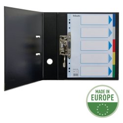 Esselte A4 Faneblade - PP - 5-delt - Farvede faner