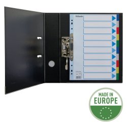 Esselte A4 Faneblade - PP - 10-delt - Farvede faner