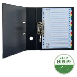 Esselte A4 Faneblade - PP - 20-delt - Farvede faner