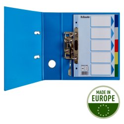 Esselte A5 Faneblade - PP - 5-delt - Farvede faner