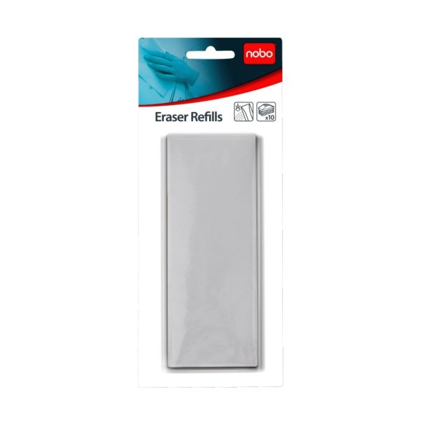 Nobo whiteboard tavlevisker refill - 10 stk. - passer til 1901433