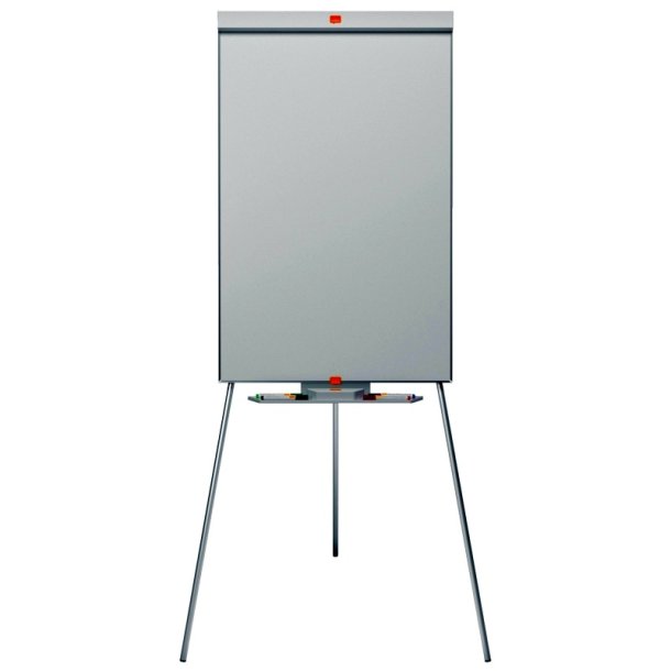 Nobo Flipover whiteboard - magnetisk lakeret stl<br>Tripod ben