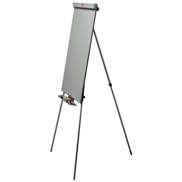 Nobo Flipover whiteboard stativ - magnetisk lakeret stl